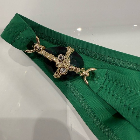 Emerald Green Bikini Set “pain de sucre” size M, NWT - Picture 9 of 15